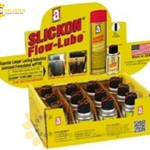 17068A, SLICKON® Flow-Lube™ w-PTFE Industrial Lubricant – Aerosol – POP Box