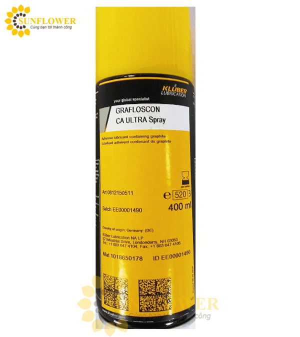 Chất bôi trơn GRAFLOSCON CA 901 ULTRA Spray