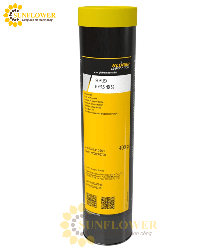 Mỡ tổng hợp Isoflex Topas NB 52, NB 152