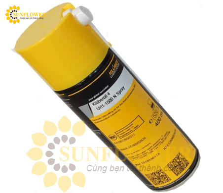 Dầu tổng hợp Kluberoil 4 UH1-1500 Spray