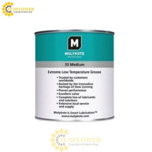 MOLYKOTE 33 Medium Extreme Low Temperature Grease – Mỡ bôi trơn chịu nhiệt cực thấp