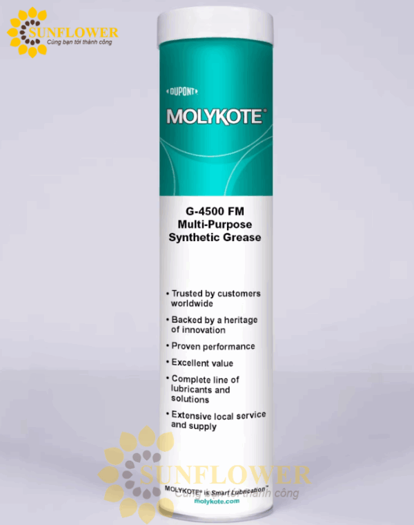 Mỡ bôi trơn tổng hợp đa năng Molykote G-4500 Grease