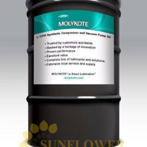 MOLYKOTE L-1210 Synthetic Compressor and Vacuum Pump Oil – Dầu máy nén và bơm chân không tổng hợp
