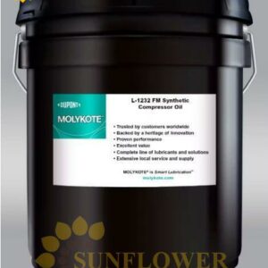 MOLYKOTE L-1232FM Synthetic Compressor Oil – Dầu máy nén khí tổng hợp