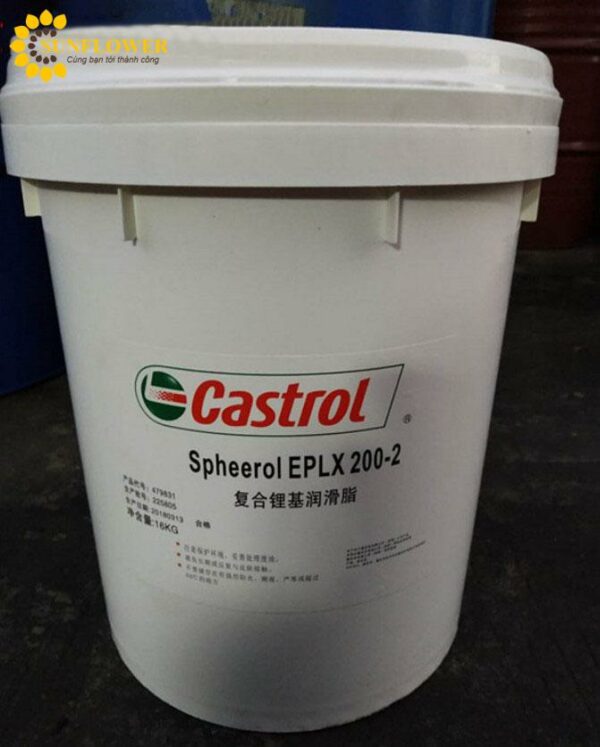 Mỡ Lithium Complex Castrol Spheerol EPLX 200-1 EPLX 200-2