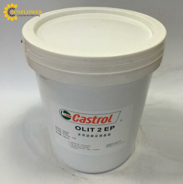 Mỡ Lithium đa năng Castrol OLIT 2 EP 3 EP
