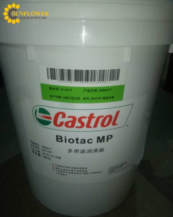 Mỡ bôi trơn Castrol Biotac MP