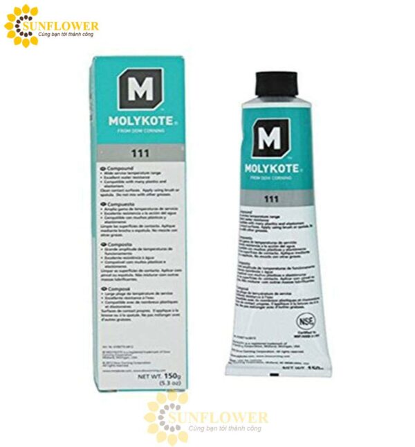 Molykote 111 Chất bôi trơn & làm kín van (150g)