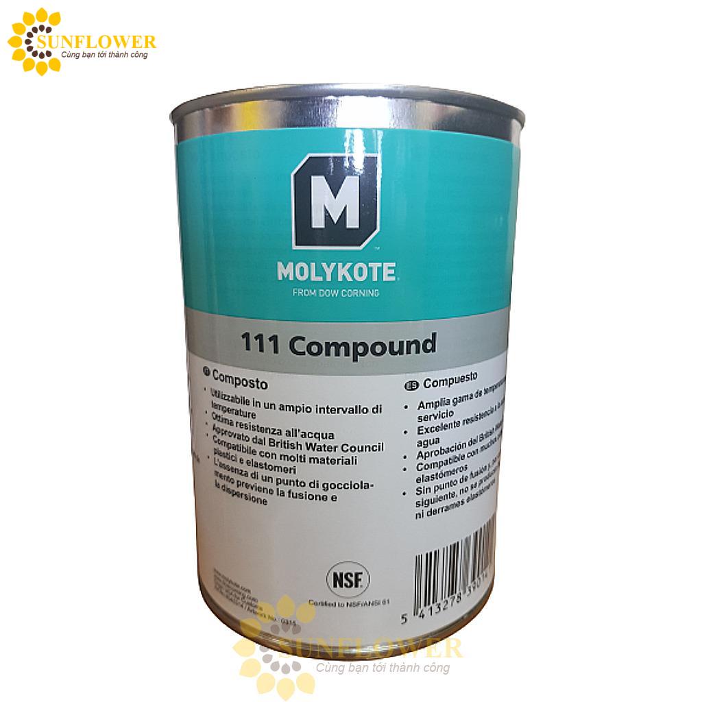 Mỡ bôi trơn van Molykote 111 (1kg)