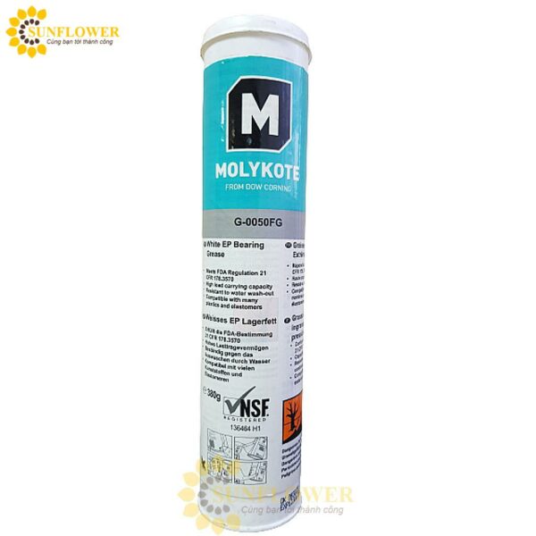 Mỡ bôi trơn Molykote G-0050FG cho bạc đạn