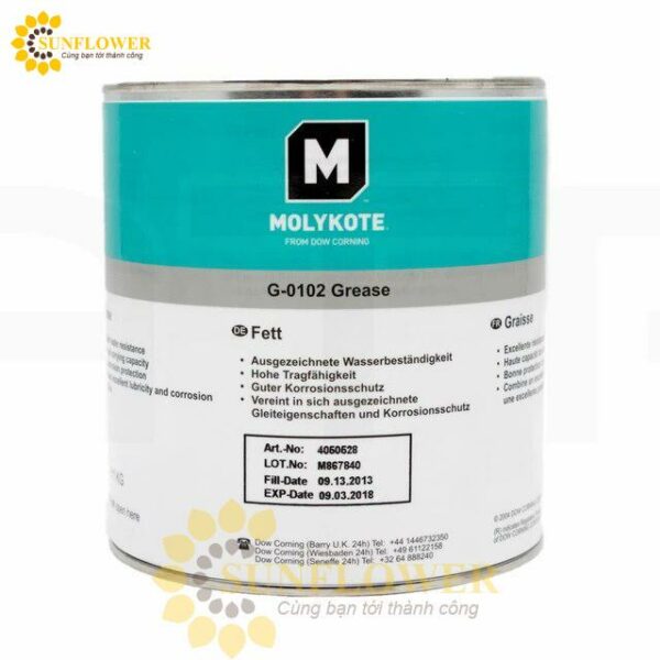Molykote G-0102 mỡ bôi trơn ổ đạn chịu tải nặng