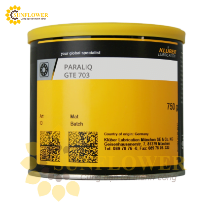 Mỡ bôi trơn tổng hợp Paraliq GTE 703
