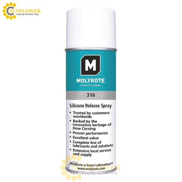 Dầu Giải Phóng Silicone Molykote 316 (400ml)