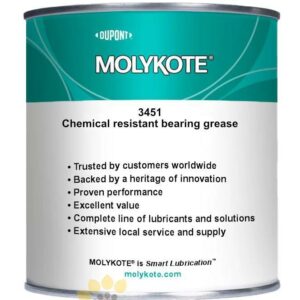 MOLYKOTE 3451 Chemical Resistant Bearing Grease – Mỡ vòng bi kháng hóa chất