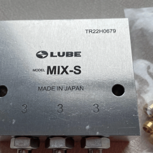 Lube Mix-S 3-3-3 Oil-Air Metering Valve